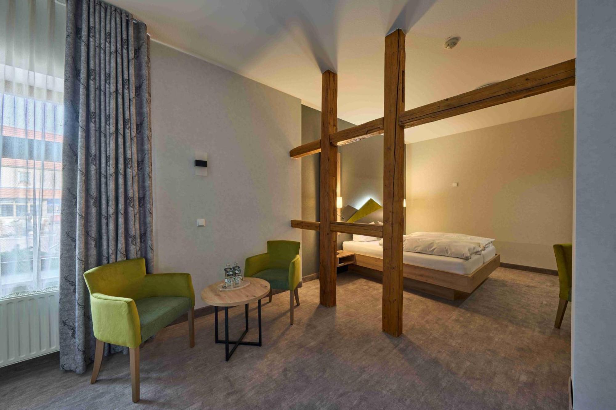Brauhaus Zum Loewen Hotel Mühlhausen Екстериор снимка
